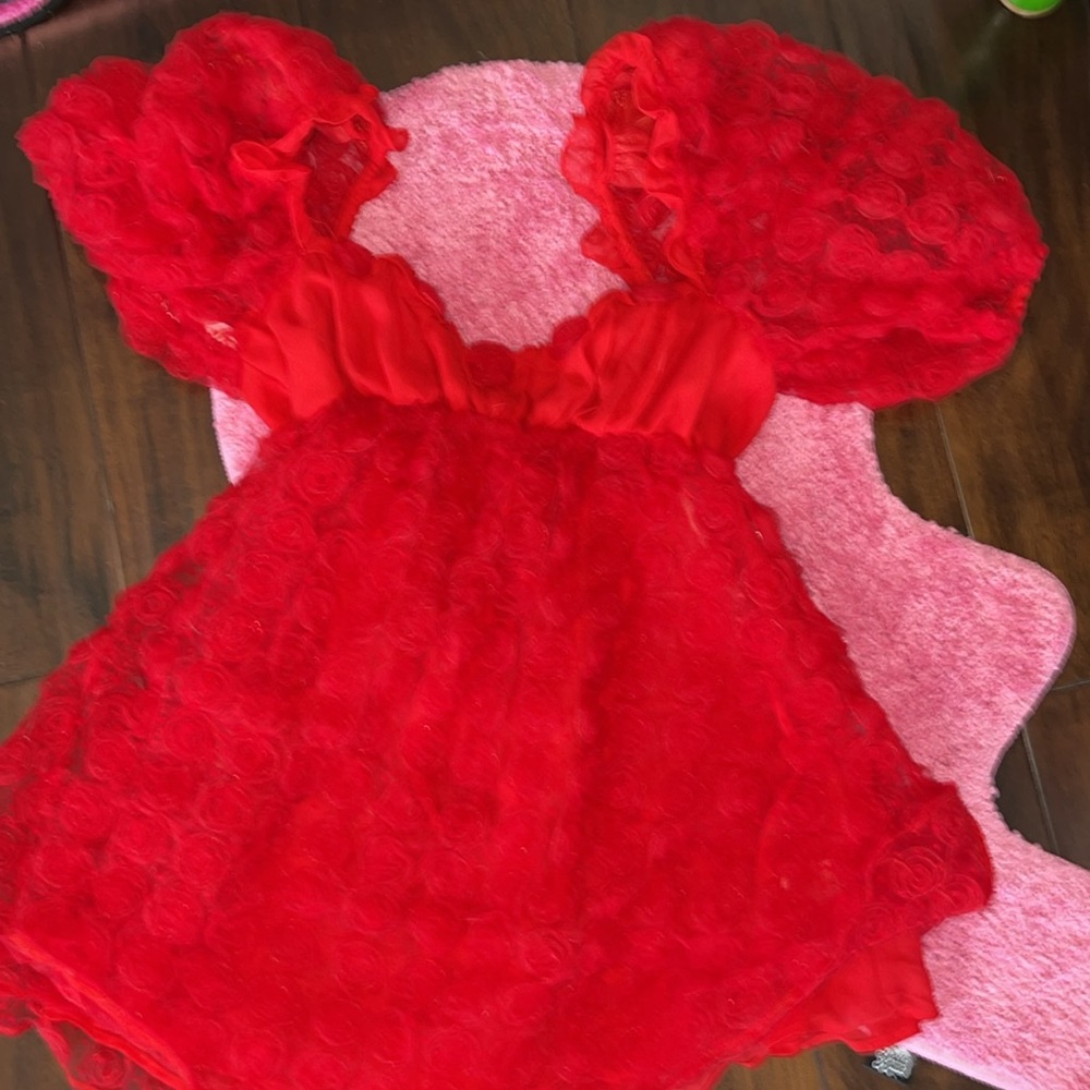 For love and lemons red dress M